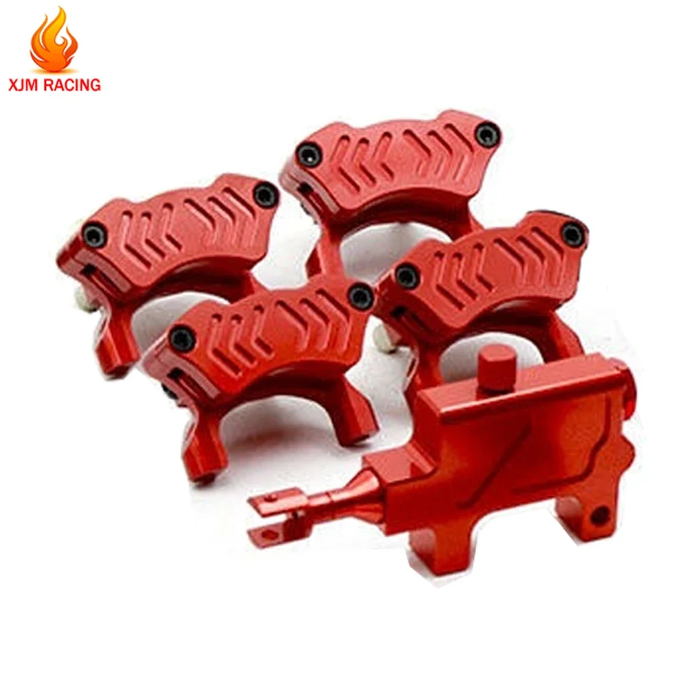 Four Wheel Hydraulic Brake Set for 1/5 Hpi Rofun Baha King Motor Rovan Baja 5b 5t 5sc Rc Car Racing Parts