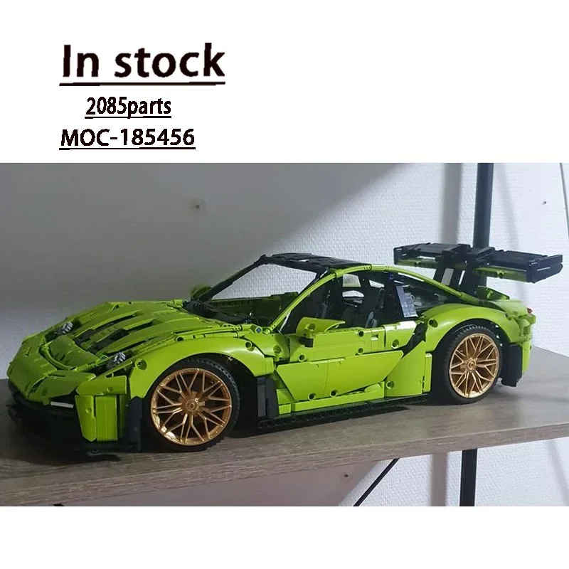 MOC-185456GT Compatible with 42115 B Supercar Assembly Splicing Building Block Model MOC Creative Building Block Children's Toy