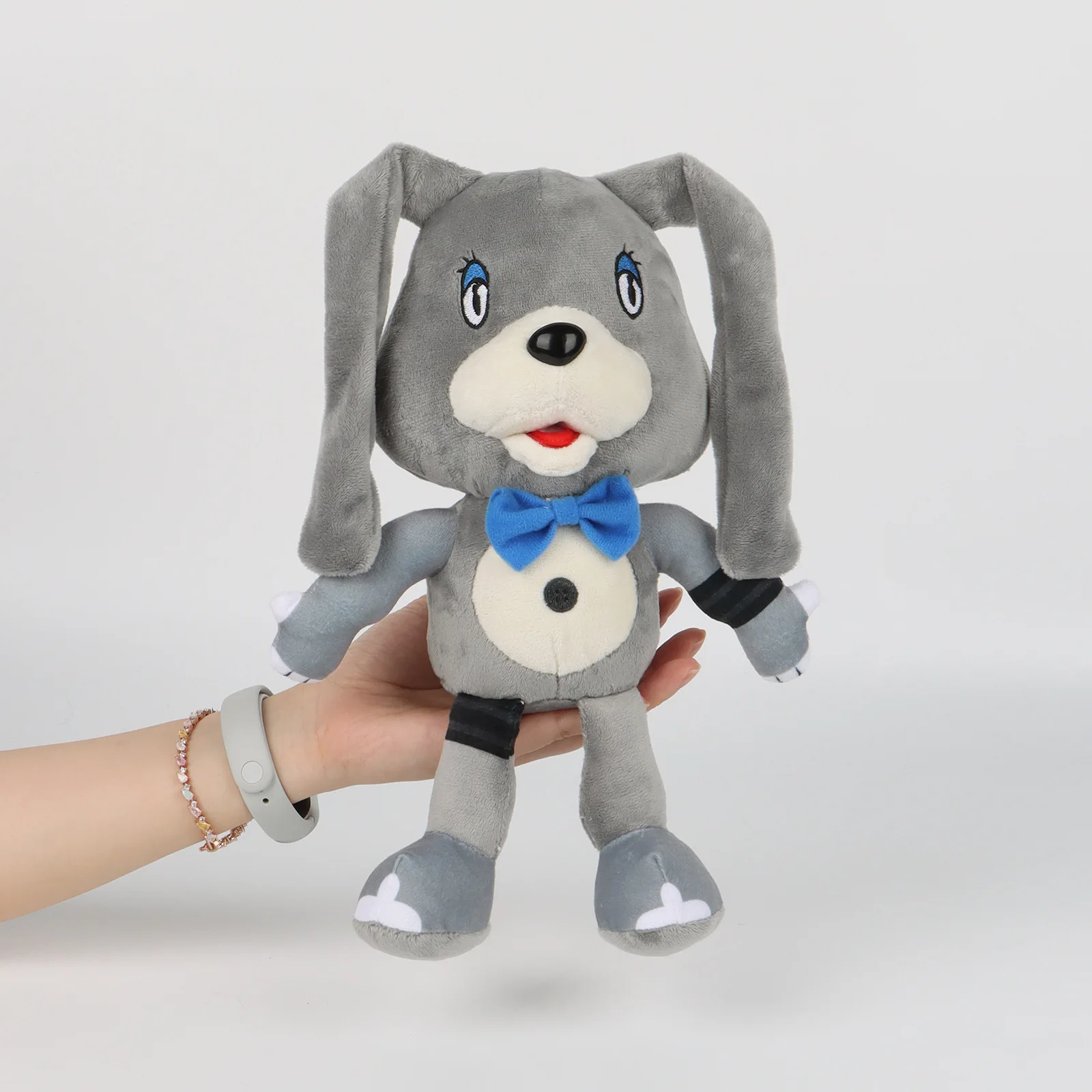 2026 In Stock The Walten Files Rocket Plush Doll Soft Stuffed Animal Toy Gray Cartoon Figure For Game Fans Collection Home Decor