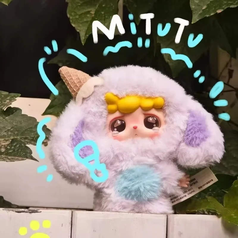 

Three Year Old New Ip Mitutu Hulala First Generation Vinyl Figurine Blind Box Pendant Trendy Toys Girl Surprise Gifts