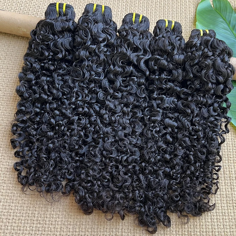 12A Grade Burmese Curly Raw Hair Bundles Unprocessed 100% Human Hair Extensions Curly Hair Bundles Burmese Human hair Deals Full