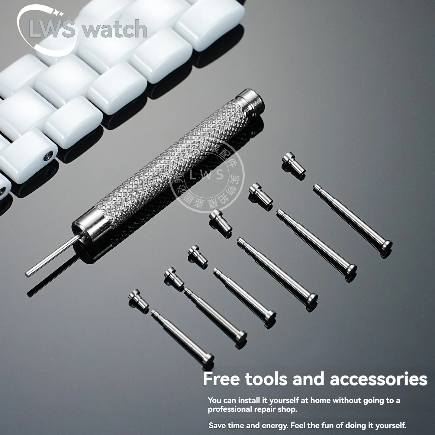 For Chanel J12 Watch Men's Women's Ceramic Watchband Strap Sections Detachable Pins Connecting Rod Accessories 13mm 17mm