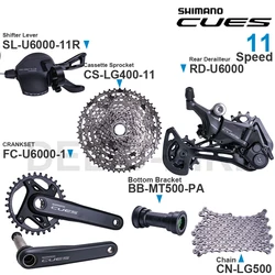 SHIMANO CUES U6000 Groupset SL-U6000-11R RD-U6000 FC-U6000-1 CS-LG400-11CN-LG500 Original Parts