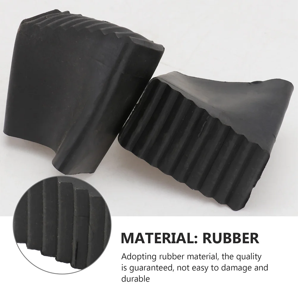 Ladder Feet Pads Rubber Covers Leg Foot Step Extension Caps Noncover Replacement Chair Protector End Parts Accessories Cushion