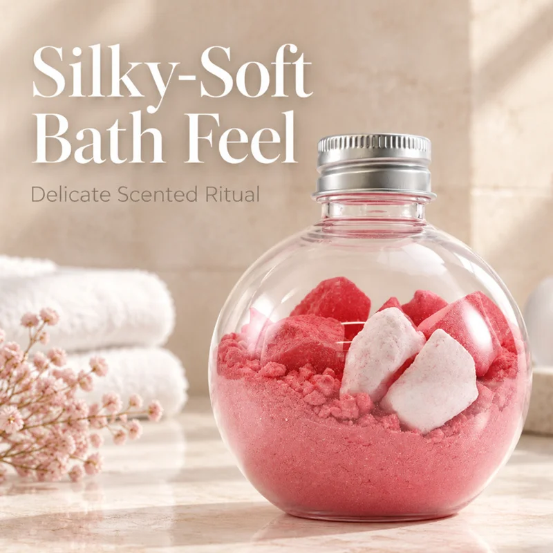 Watermelon Scent Bath Salts  Mineral Bath Soak with Fruity Scent, Home Spa Aromatherapy