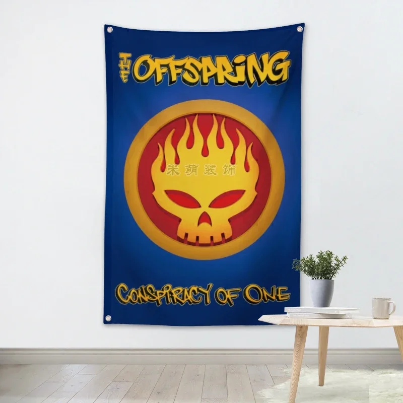 OFFSPRING  56X36 inches large banner retro rock band logo poster cloth painting Bar Cafes hostel home decor