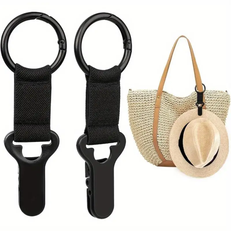 1/2 قطعة حقيبة سفر مشبك قبعة ملحق أساسي حقيبة يد للسفر على ظهره الأمتعة عطلة الشاطئ كروز #1