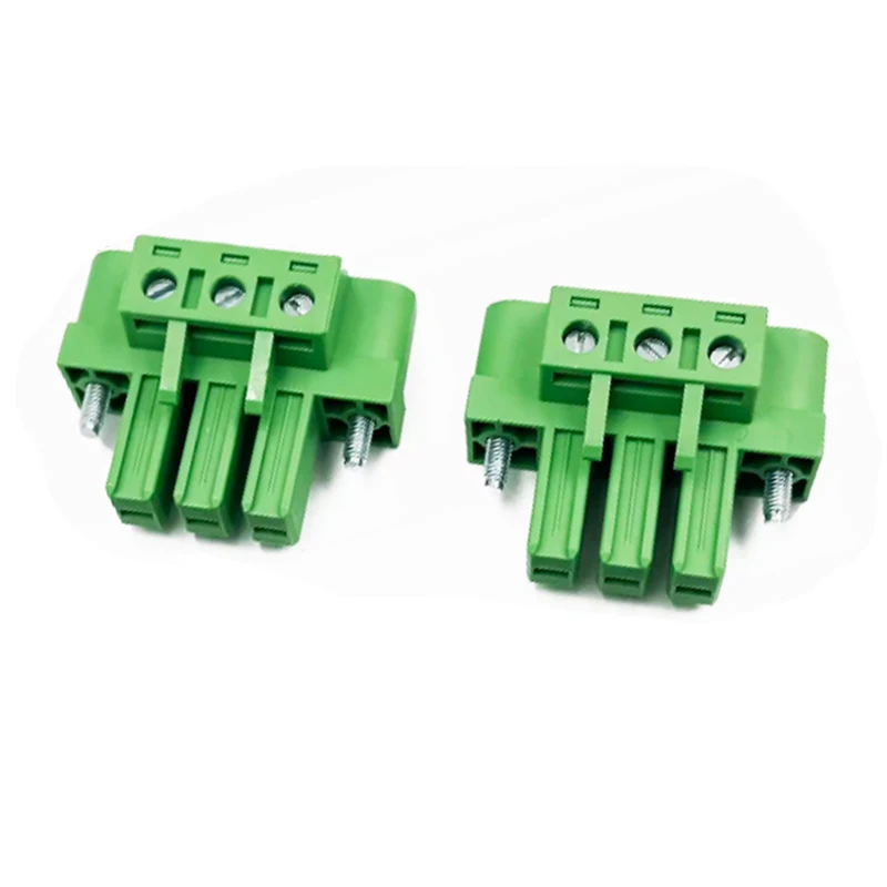 (1 Piece) 2EDGSKM 15EDGSKM 7.62mm High current Plug-in PCB terminal block 7.62 SKM SRM/SVM with fixing holes KF2EDGSKM 2P ~ 12P