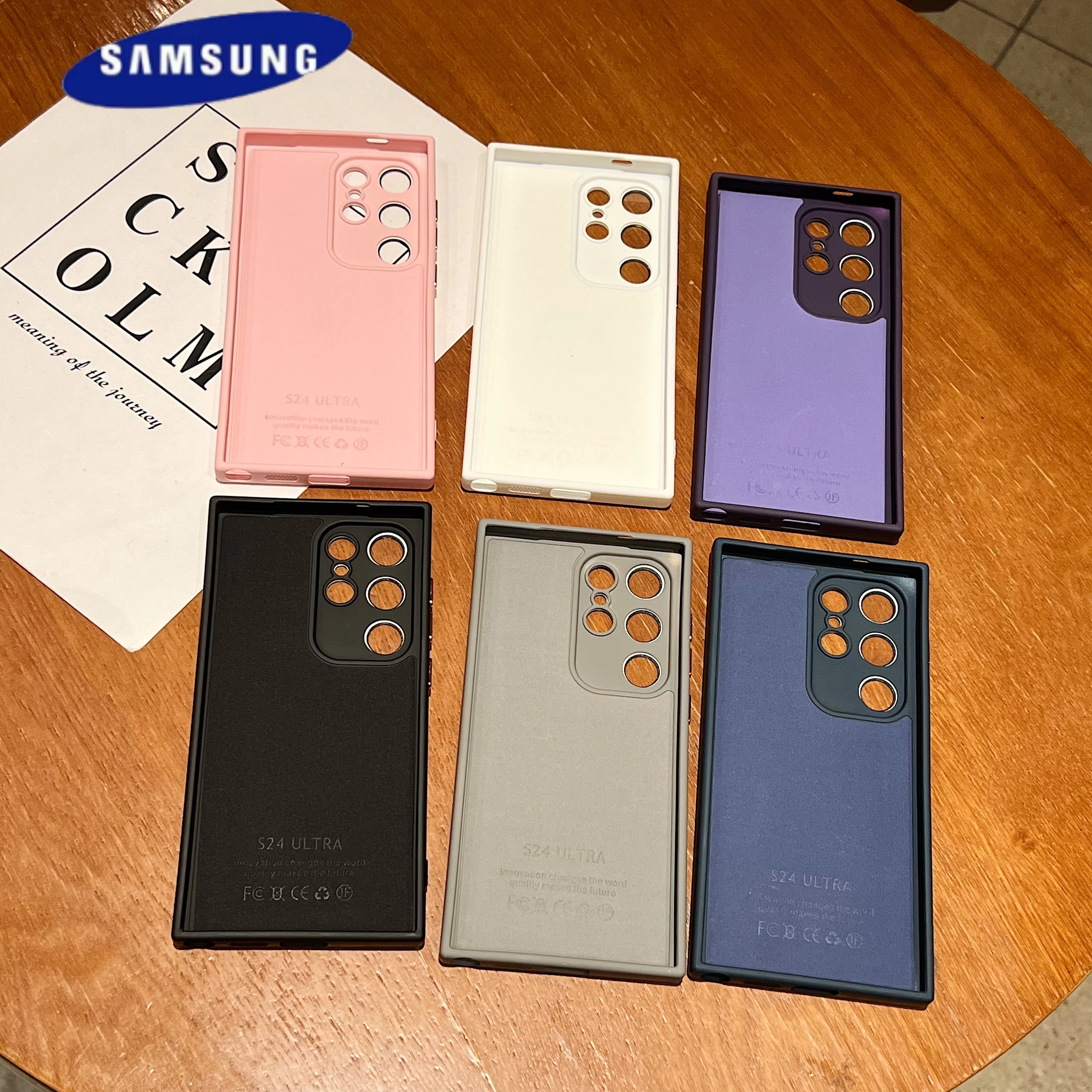 Ultra Thin Liquid Silicone Soft Case For Samsung Galaxy S25 S24 Ultra S23 FE S22 S21 Plus A55 A35 A34 A16 A15 A14 A13 A25 Cover image 6