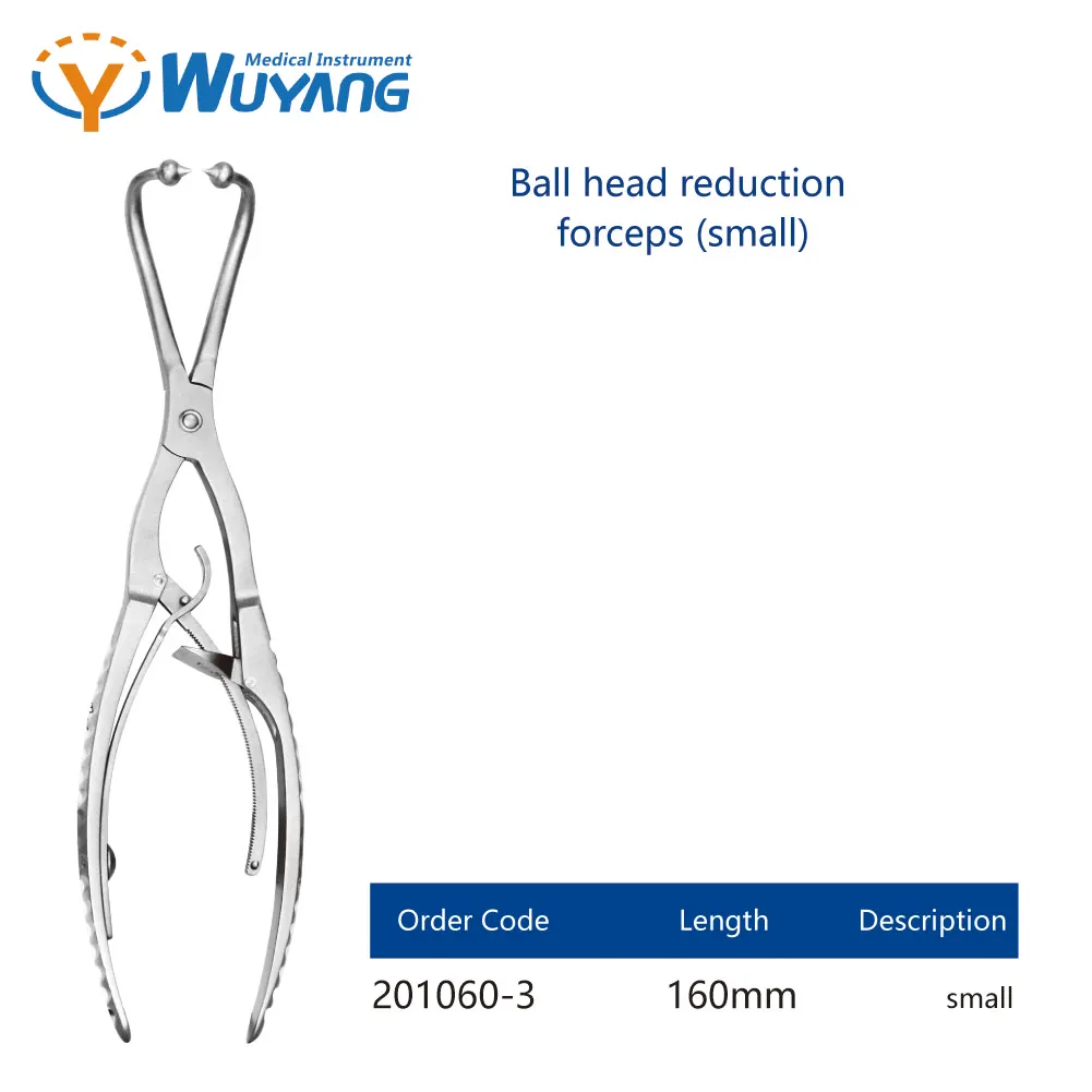 Kugelkopf-Reduktion zange (Fingerring-Typ), chirurgische Orthesen instrumente, Reduktion zange