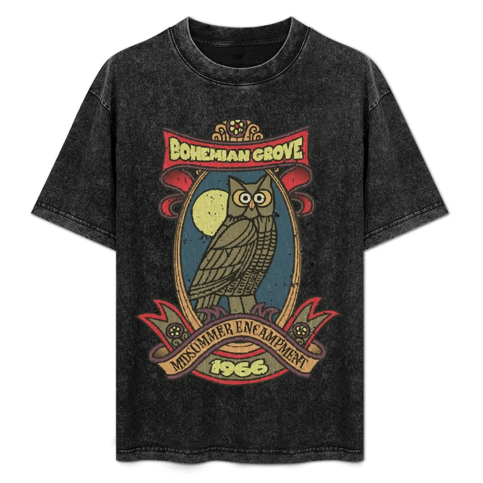 

Bohemian Grove Midsummer Encampment 1966 T-Shirt Outdoor Sports Lightweight Tee