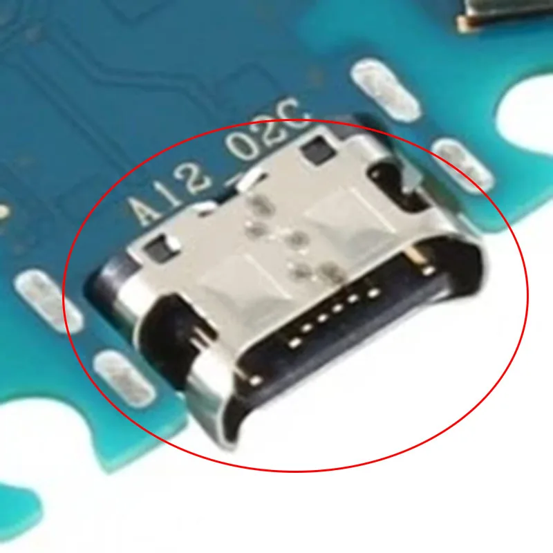 50-100PCS Charger Connector Socket For Samsung Galaxy M51 M515 M21 M215F M215 F M31 M315F M30S M307 USB Charging Port Dock Plug