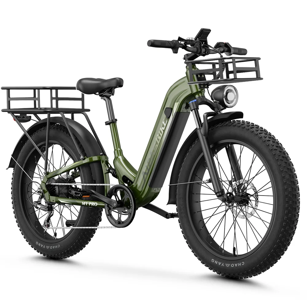 1800W 26" Fat Tire Electric Bike 48V 17.5AH 36MPH eBike for Adults Mountain US image 5