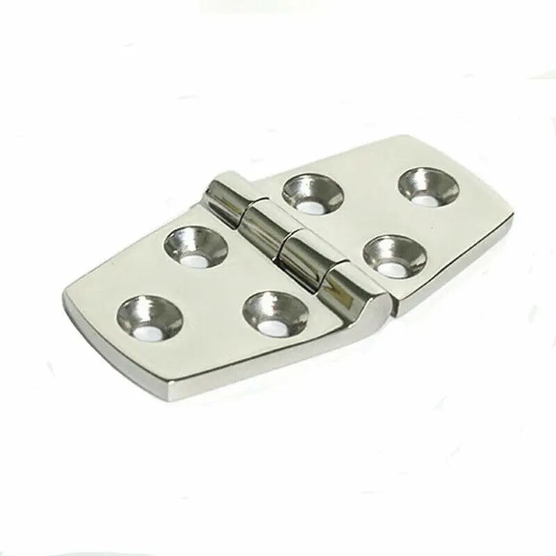 316 Stainless Steel Marine Door Hatch Hinge 76x38 Heavy Duty Boat Hinge Deck 4.5mm Thickness