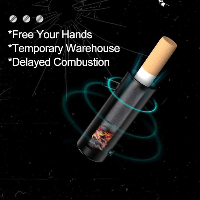 เครื่องฟอกอากาศขนาดเล็กในครัวเรือนเดสก์ท็อปเครื่องฟอกอากาศบุหรี่ควันแก๊ส Ash กรอง Ashtray พร้อมไอออนลบ Air Purification