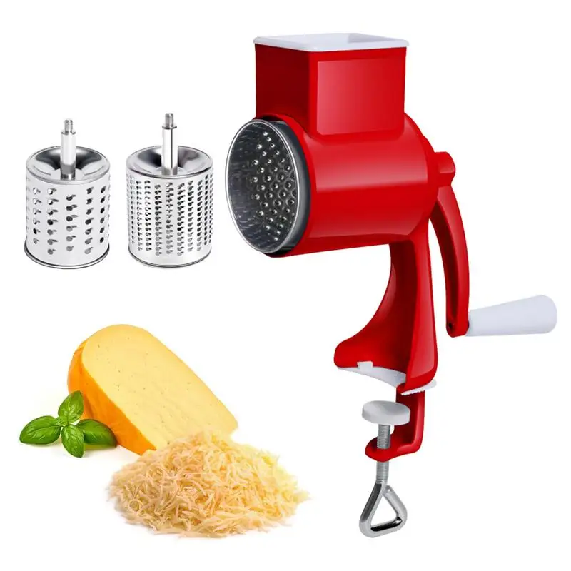 Multifunctional Roller Vegetable Cutter Manual Cheese Shredder Nuts Shredder With Handle Portable Manual Vegetable Cutter Slicer