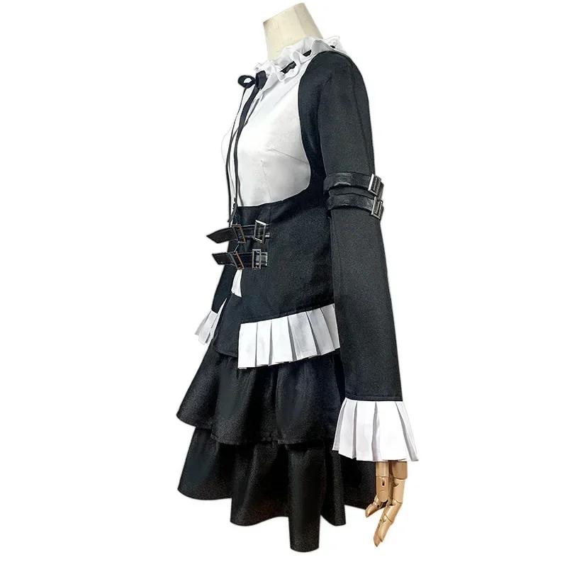 Fairy Tail Erza Scarlet Cosplay Costume Lolita Dress Maid Outfit Lolita Dress for Women