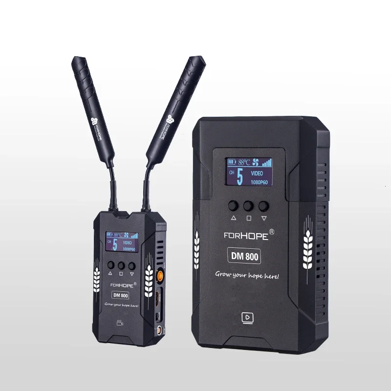 DM800 5.8G 800ft No Latency Wireless SDI Video Zero Latency Wireless Transmission System