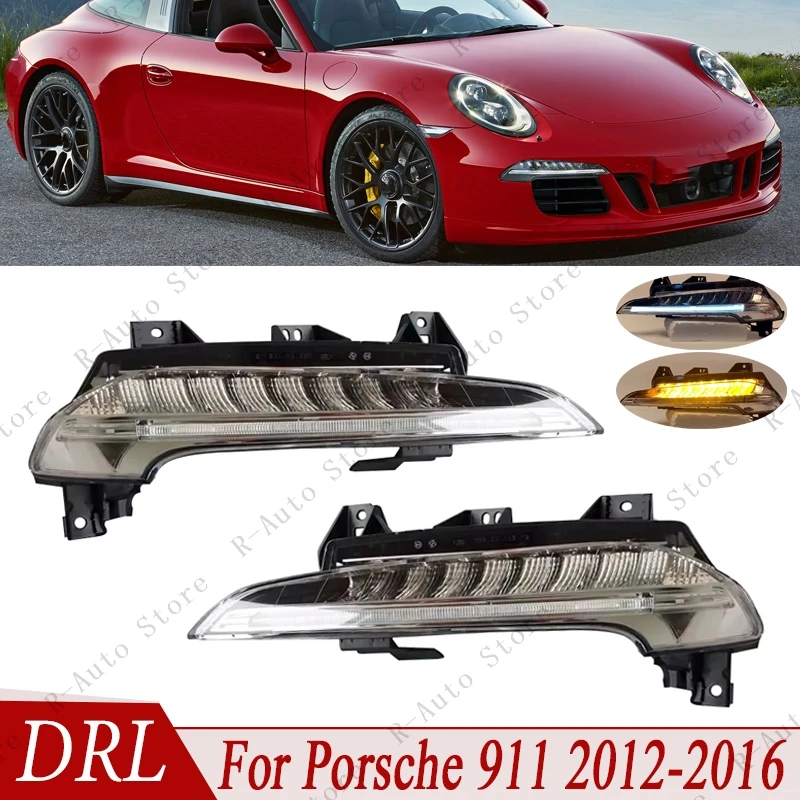 

Автомобильные дневные ходовые огни для Porsche 911 2012 2013 2014