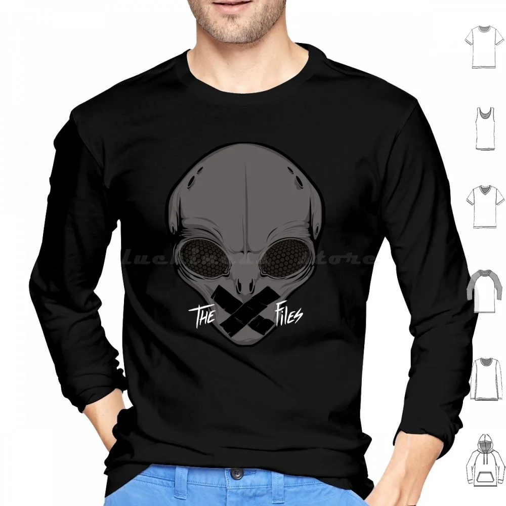 Restricted Information Hoodie cotton Long Sleeve Files Tv Show Fbi