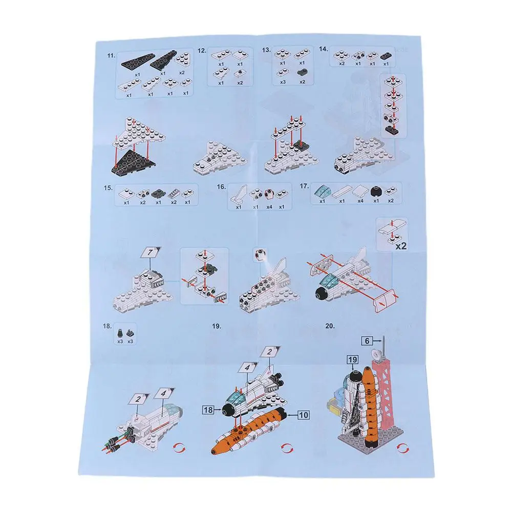 

Конструктор: Модель космической ракеты для сборки, строительные блоки, модель пилотируемой ракеты