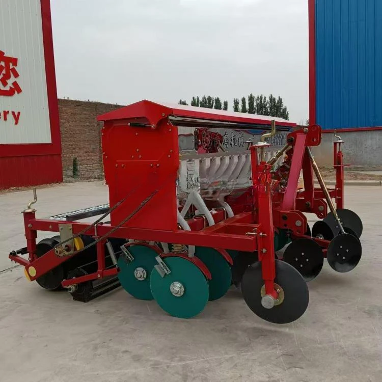 Agricultural Seed Seeder Tractor Rear Suspension Heavy Wheat Upland Rice Alfalfa Seed Planter Machine