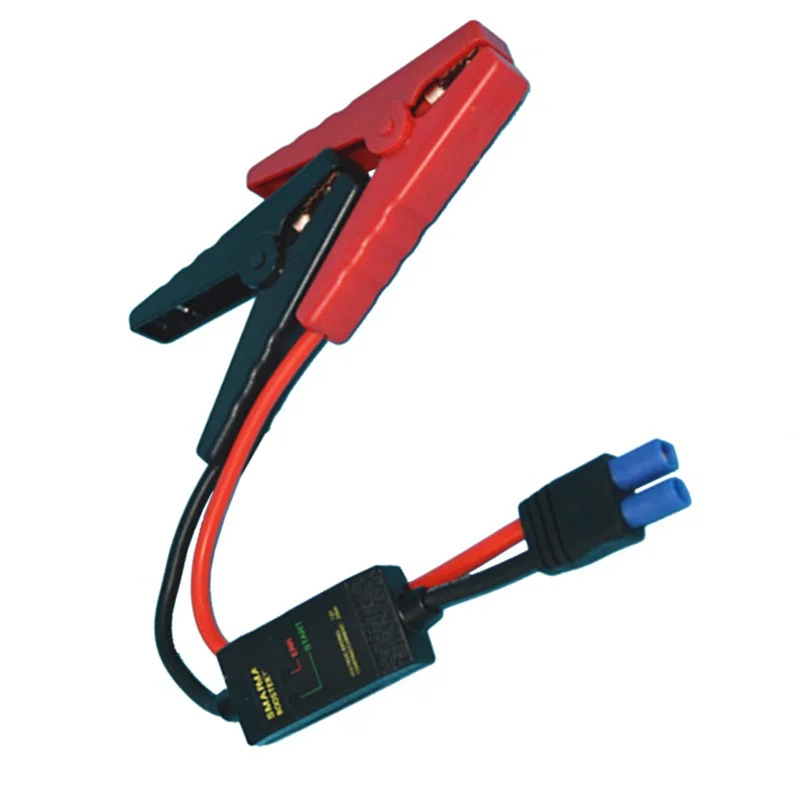 Cable de refuerzo inteligente de 12V, 200A-500A, conector EC5 inteligente para coche, camión, arranque de emergencia, abrazaderas de cocodrilo