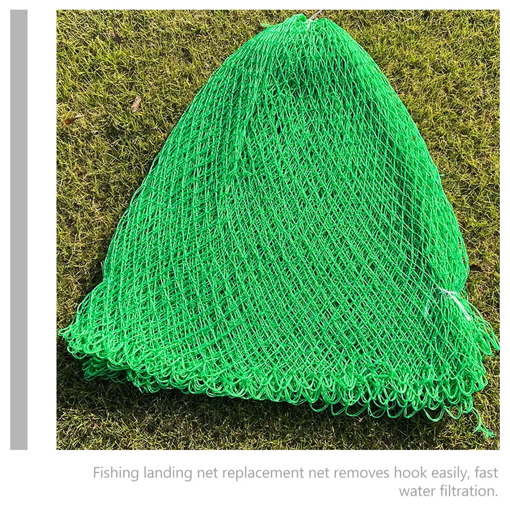 

Fishing Net Replacement Nylon Thickened Portable Multi-Strand Braided Mesh For Lake River Boat Durable Outdoor Use Fast