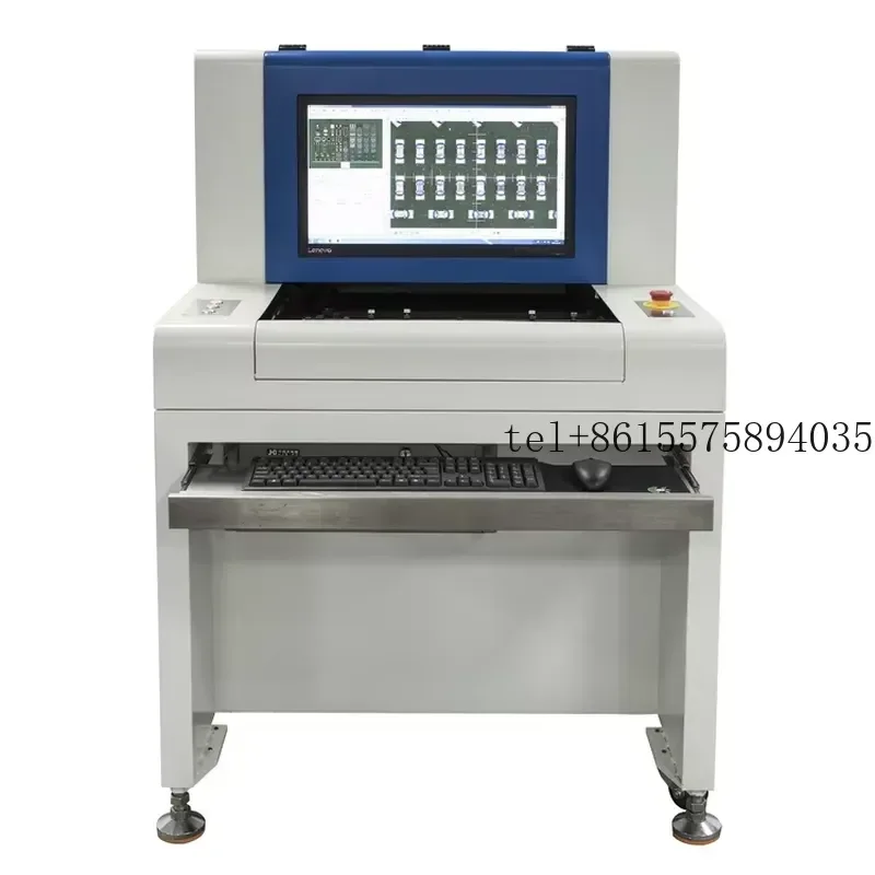 Hot WANBO 2D SMD Offline AOI Inspection System SMT PCBA AOI Machine English Software Components Solder Joints Defects