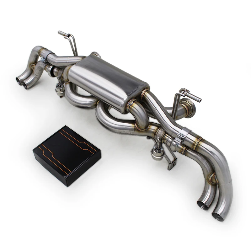 

Yooking Catback Exhaust For Audi R8 V10 5.2L Stainless Steel Pipe Muffler Exhaust System With Valved