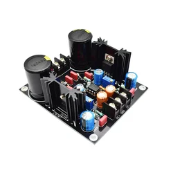 DLHiFi LM317 LM337 Servo Rectification Filter Power Supply Board AC to DC Filter Power Supply For Audio Amplifier