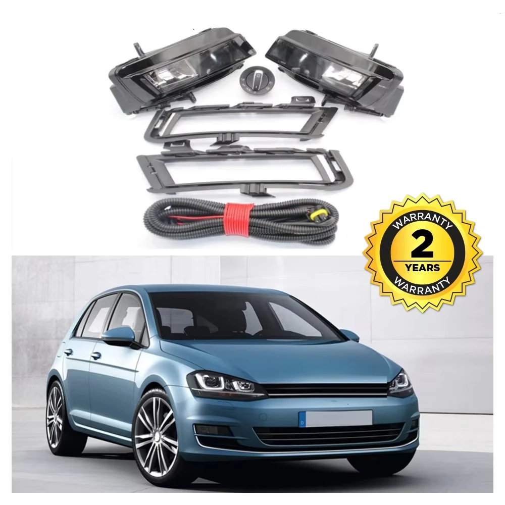 

Fog Lamp For VW Golf 7 A7 MK7 2013 2014 2015 2016 2017 Front Halogen Fog Lamp Fog Light / Fog Lmap Grille / Switch