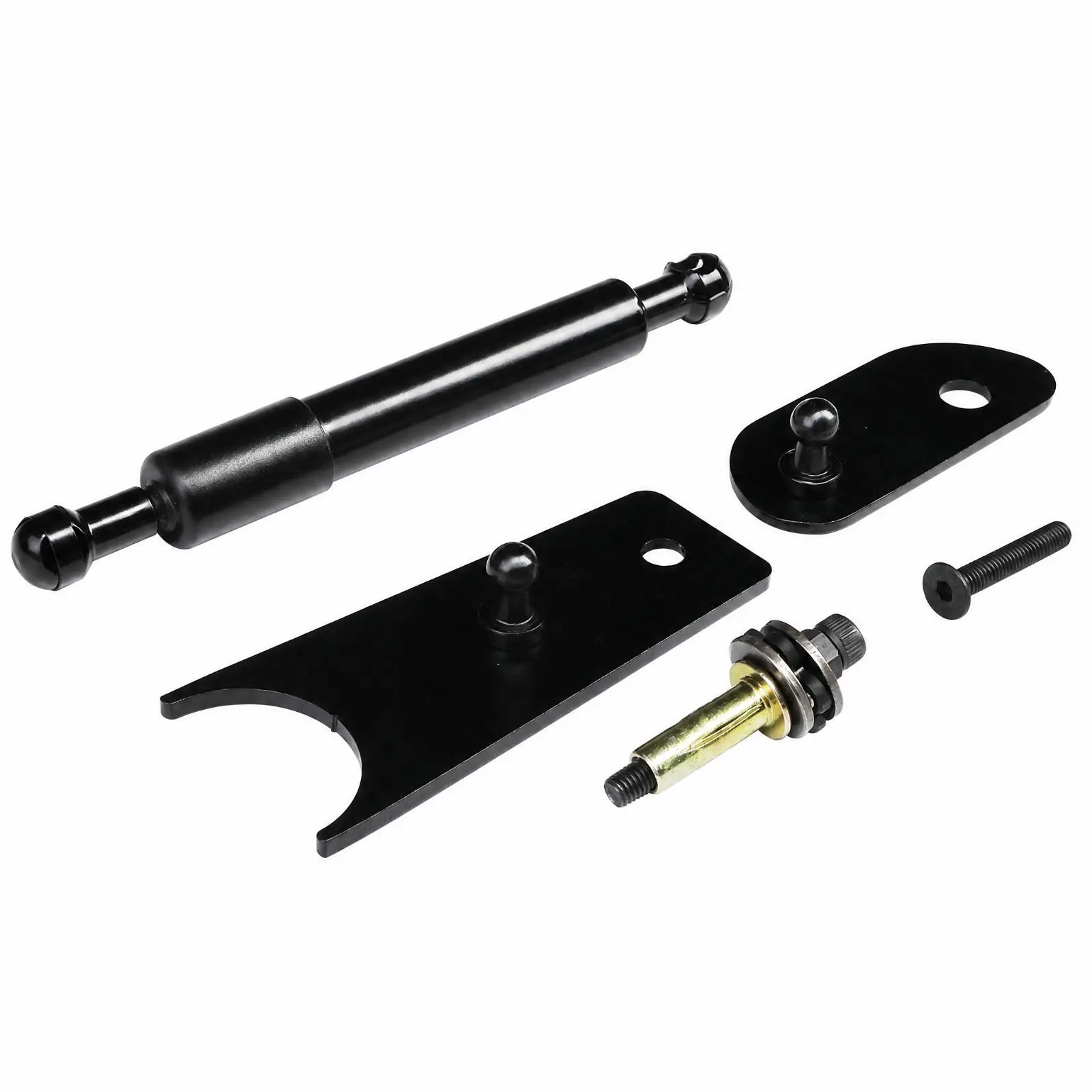 Tailgate Damping Support Rod Screwless Installation Pickup Tailgate Damper with Mounting Brackets Easy to Install for Hauling,