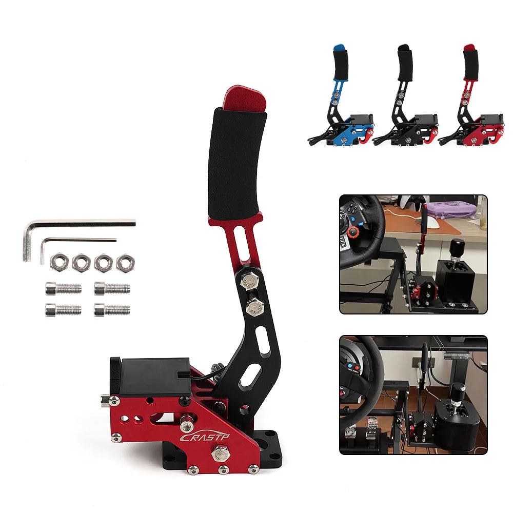 USB Plug and Play Linear Drift Game Handbrake Racing Simulator Handbrake Lever for PCSteam Racing Games Modification Accessories