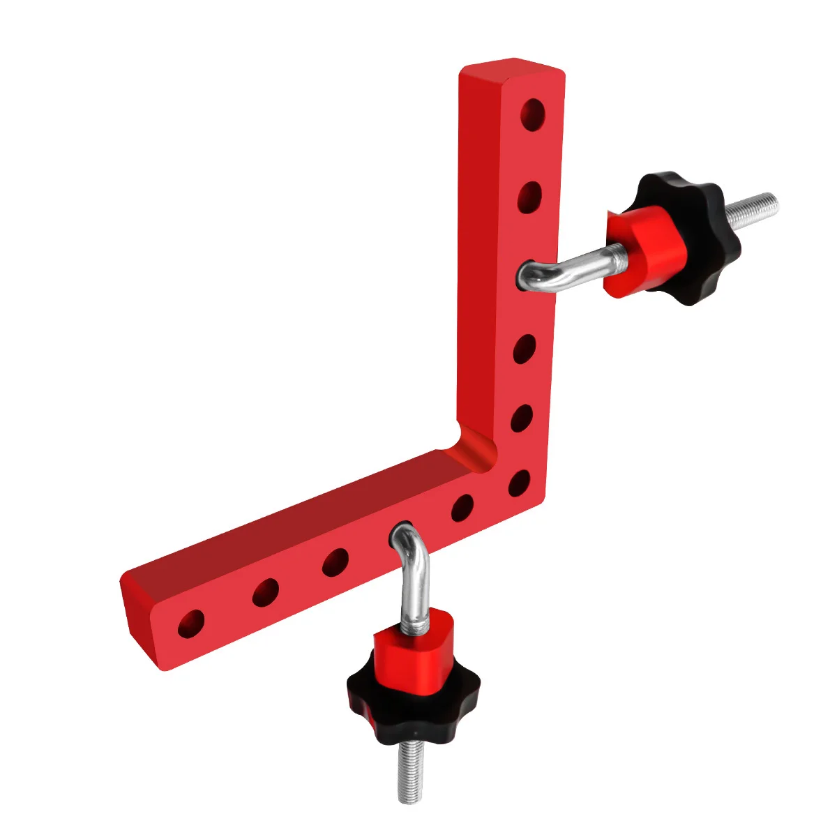 120/140 mm rechtwinkliger Befestigungsclip, 90 Grad L-förmige Hilfsvorrichtung, Positionierungsplatte, Befestigungsclip, Holzbearbeitungs-Klemmwerkzeug – Detail 8