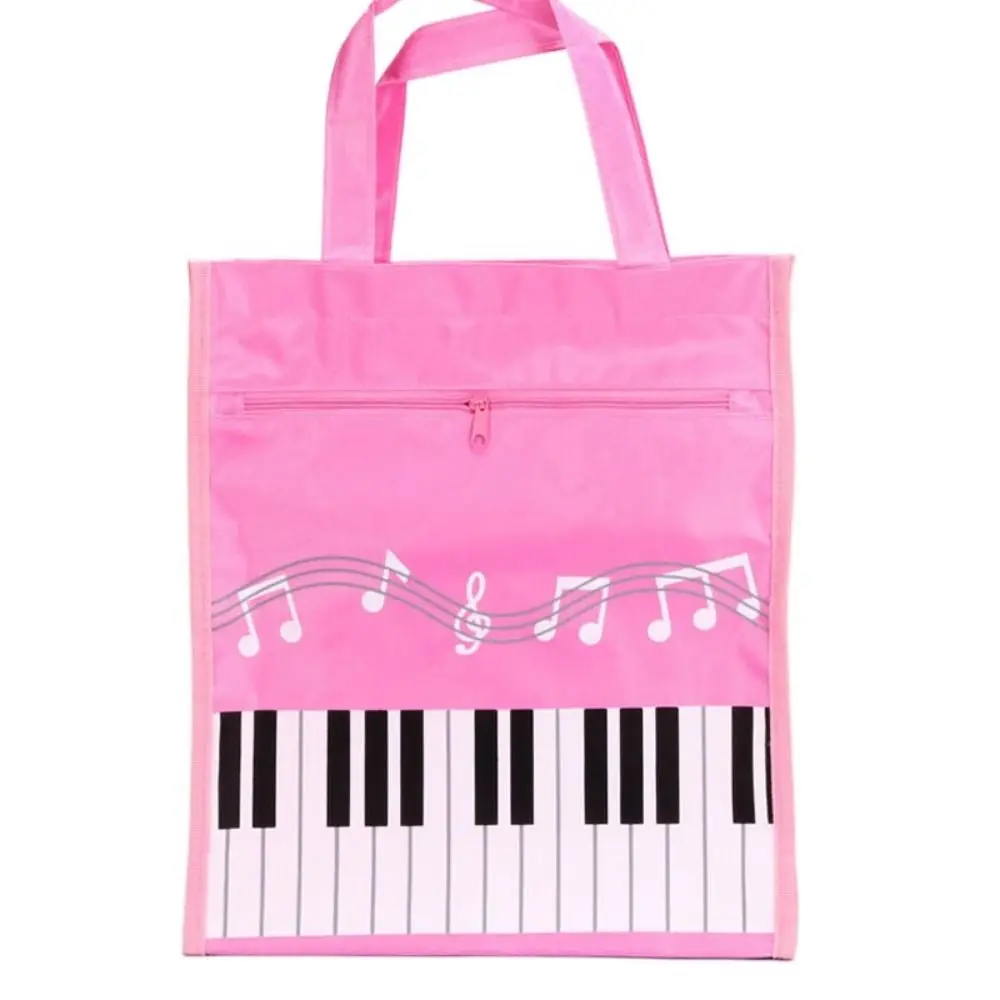 Reliable Durable Piano Keys Handbag Creative Colorful Grocery Storage Bag Single Shoulder Sturdy Shopping Bag Man