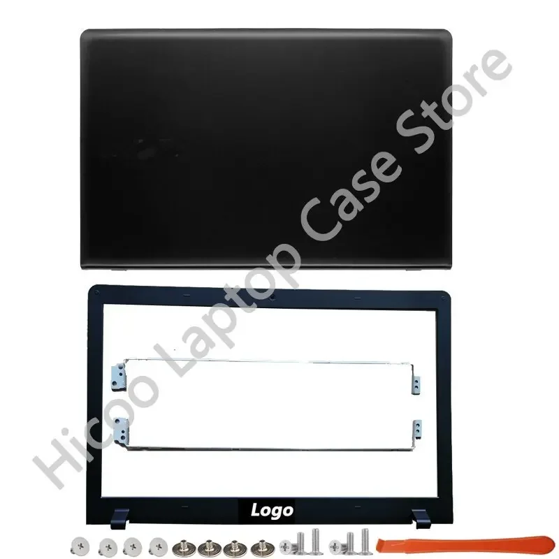 For Samsung NEW LCD Back Cover NP270E5G NP270E5E NP270E5J NP300E5E NP300E5V NP275E5V Laptop LCD Back Cover Front Bezel Hinges