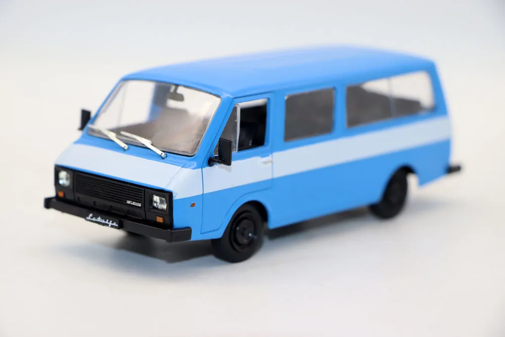 NEW 1/43 Scale RAF 22038 Car USSR Bus Diecast Alloy toy model for collection gift