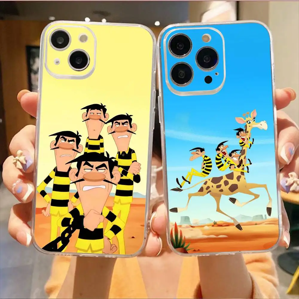 

T-The D-Daltons Phone Case For iPhone17,16,15,14,13,12,11 Plus,Pro Max Soft Transparent Cover