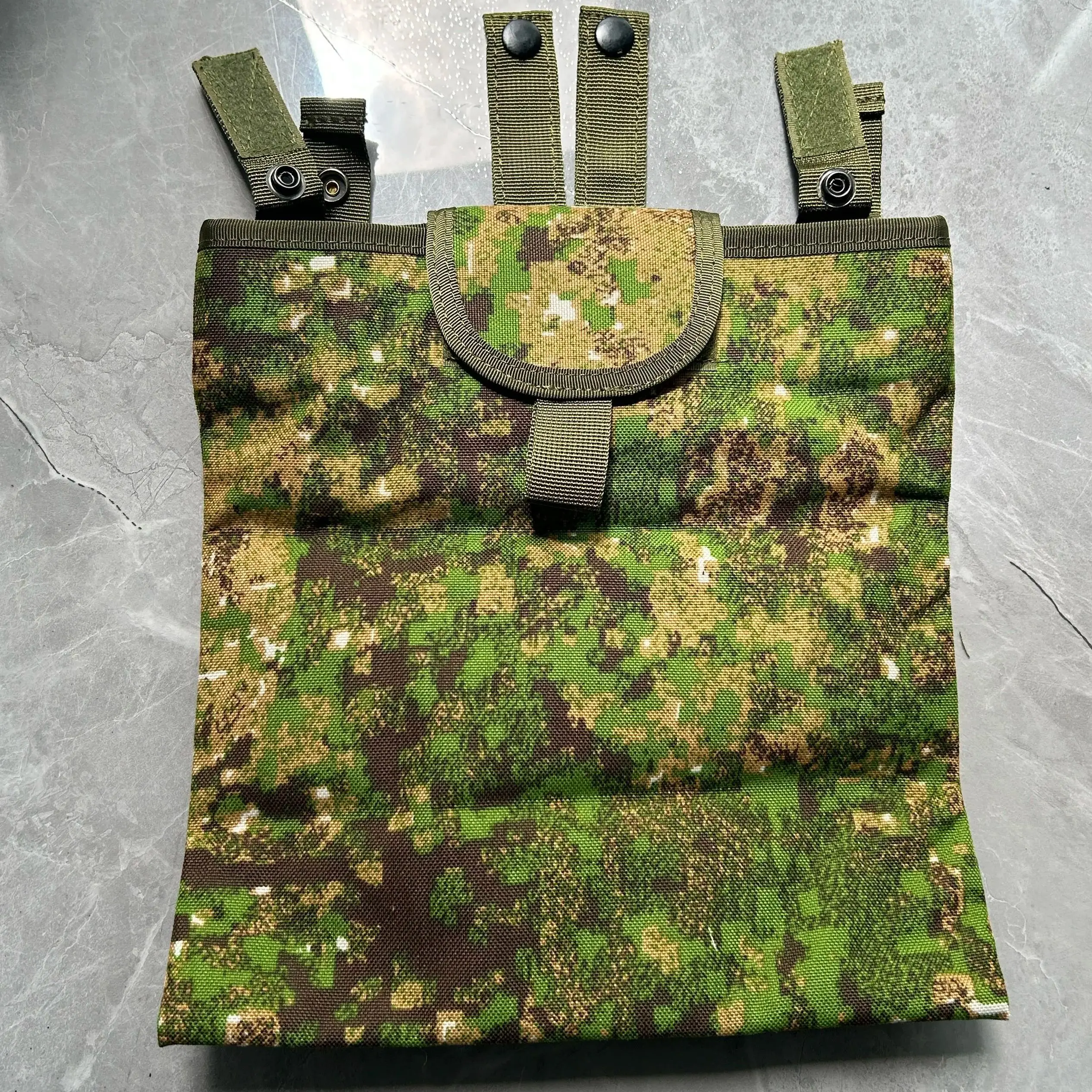 Bolsa Táctica de Camuflaje Pencott Greenzone, Bolsa de Reciclaje de Liberación Rápida, Bolsa Multiusos, Bolsa de Almacenamiento Plegable, Bolsa de Accesorios para Chaleco
