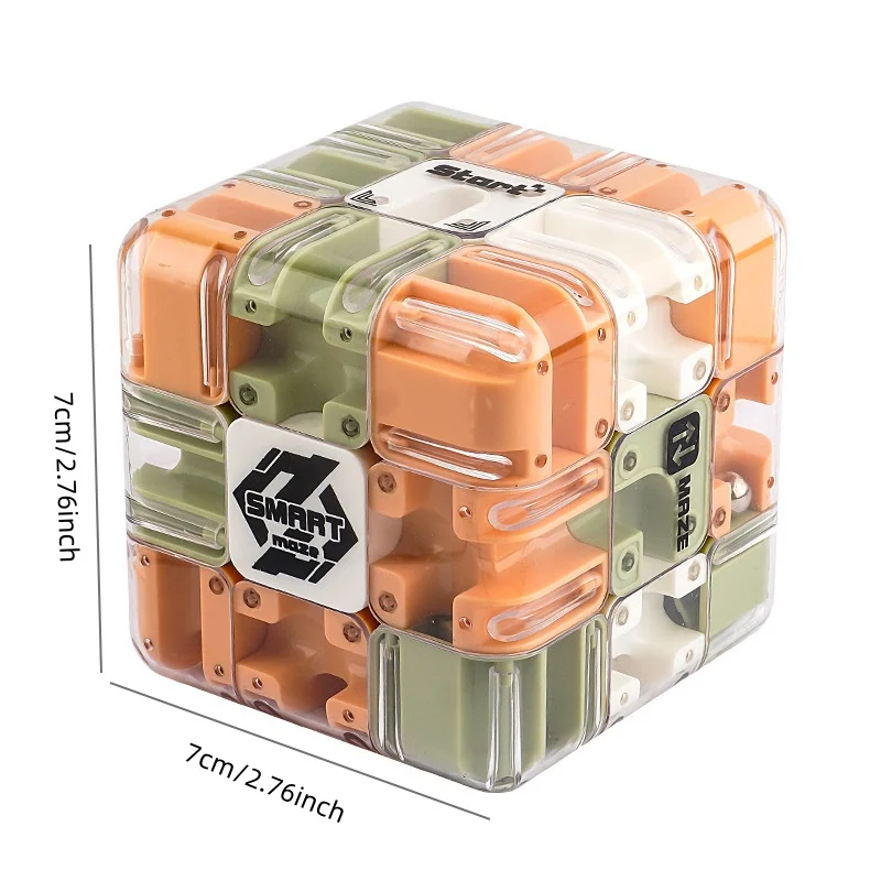 Cube labyrinthe 3D, jouet Puzzle pour enfants et adultes, Cube multijoueur, pensée logique, soulagement du Stress sensoriel, cadeau de noël