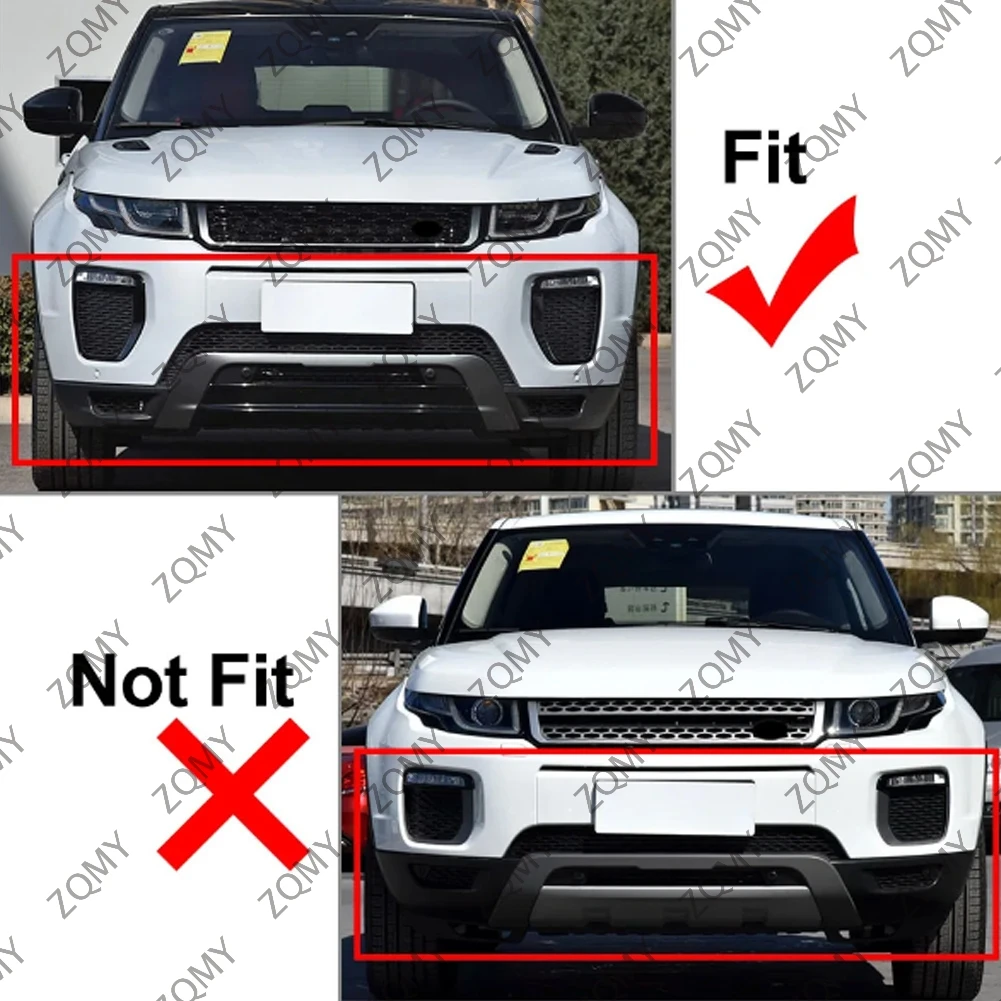 Car Front Bumper Skid Plate Trim Guard Protector For Land Rover Range Rover Evoque 2016 2017 2018 LR071794