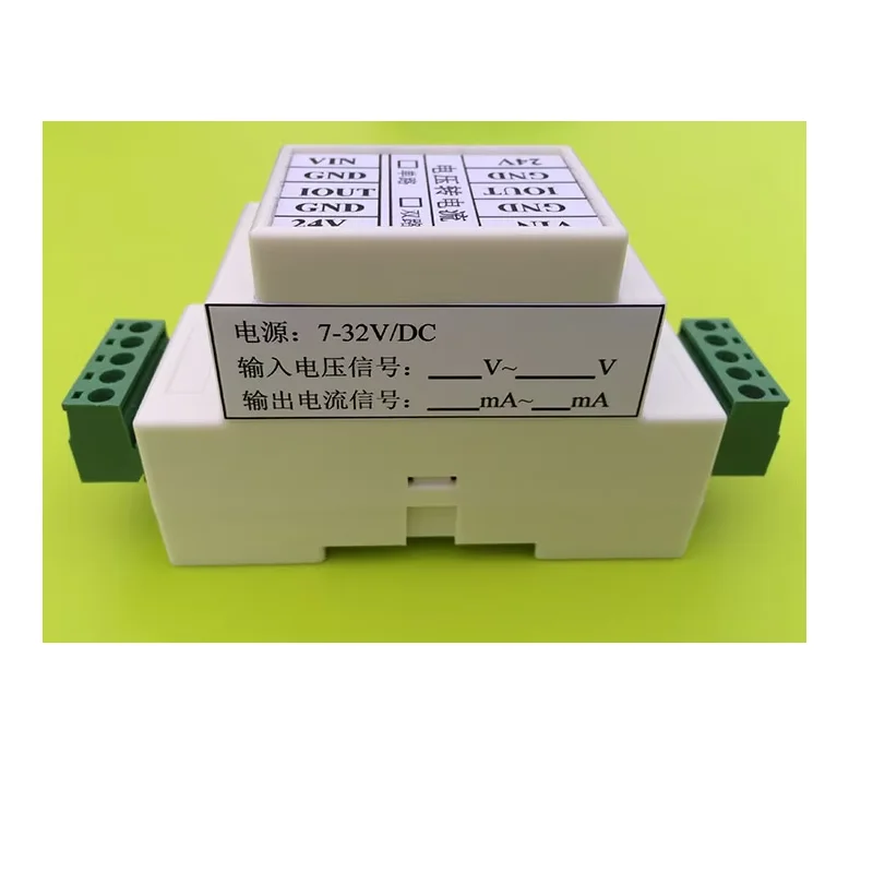 Voltage to current module 0-10V input conversion 4-20mA output / one input one output, two input two output
