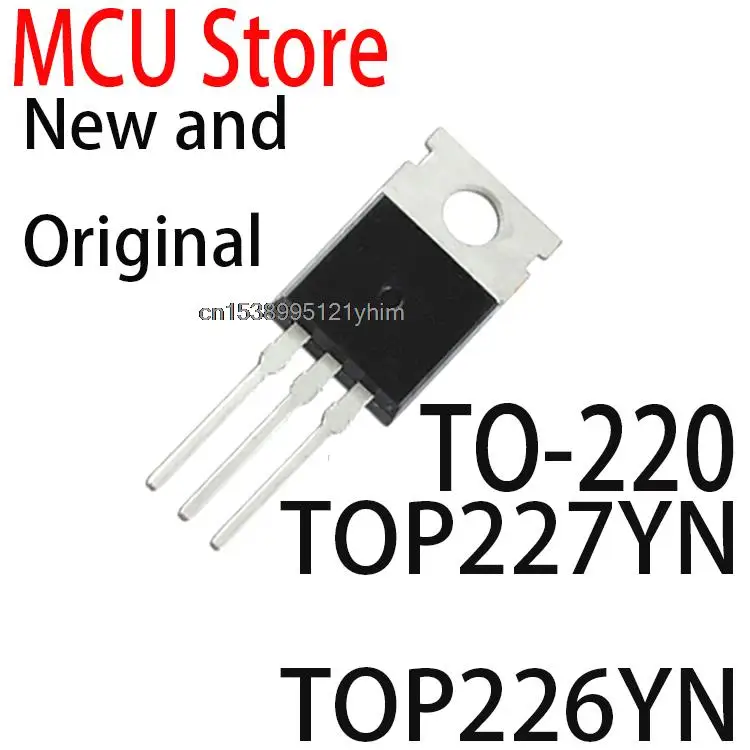 TO220 TOP227Y TO-220 TOPGG TOP226 TOP225 TOP227YN TOP226YN TOP225YN TOP224YN TOP223YN TOP222YN TOP221YN, Nouveau et Original, 5 Pièces
