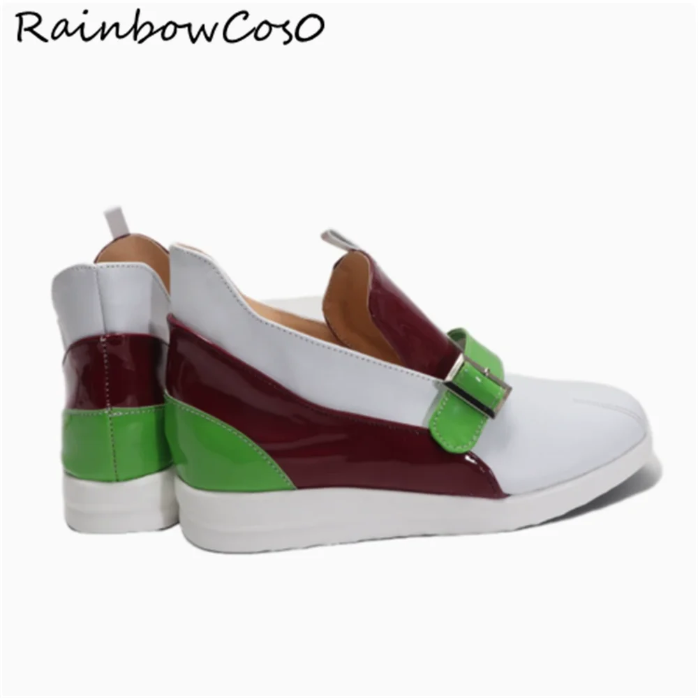Edward Elric Fullmetal Alchemist Cosplay Shoes Boots Game Anime Halloween RainbowCos0 W4511