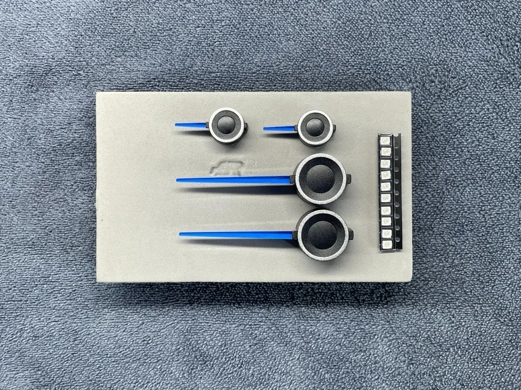 A Set for Volkswagen Blue Needle Golf GTI Scirocco Passat Sagitar Magotan CC Touan Modified Instrument Panel Blue Pointer