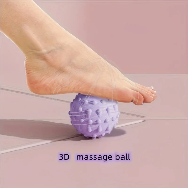 Portable Acupoint Foot Massage Pad Durable Plastic with Massage Balls for Home Exercise & Training