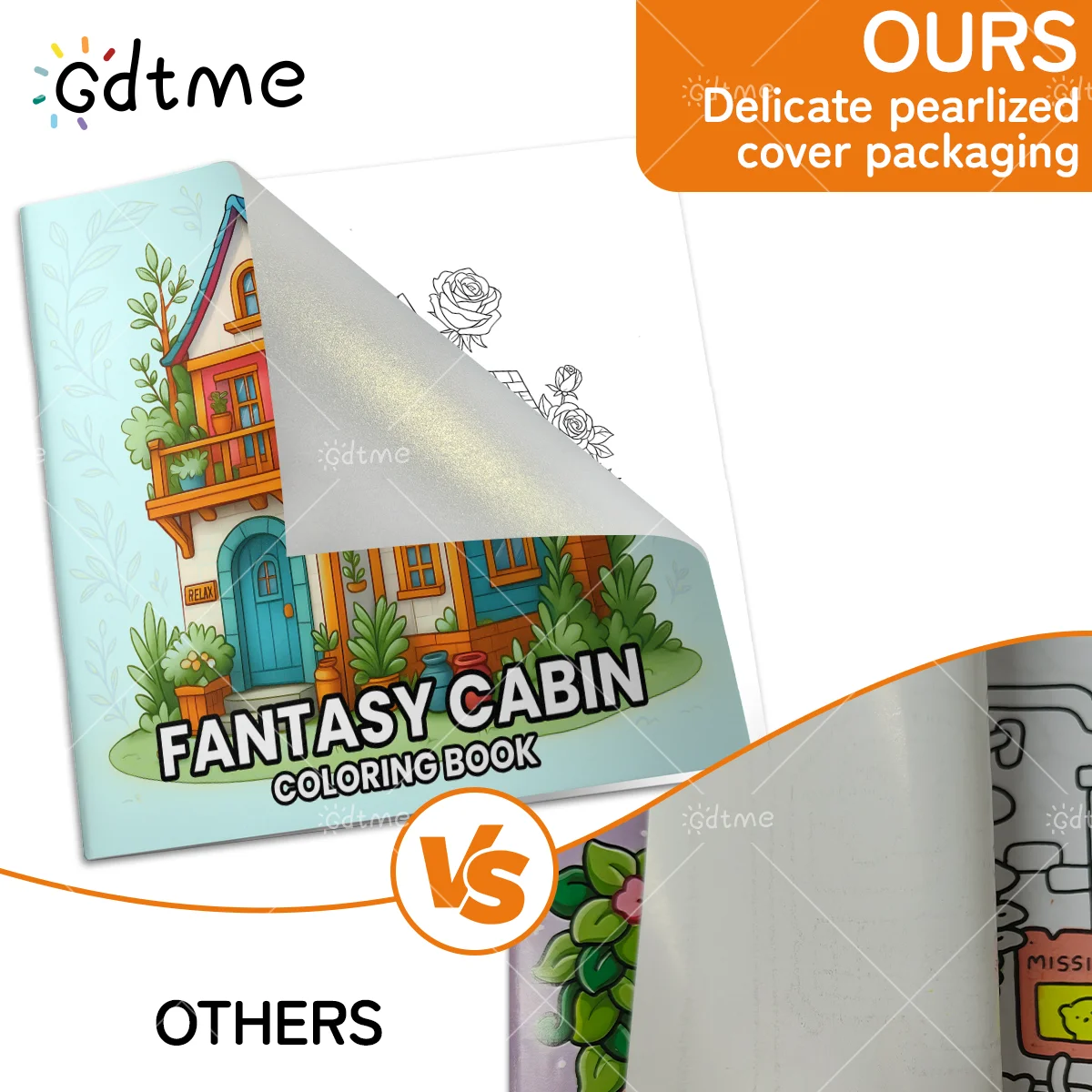 FANTASY CABIN Coloring Book - Enhance Creativity with Fun and Whimsical Designs in This Engaging Colouring Book