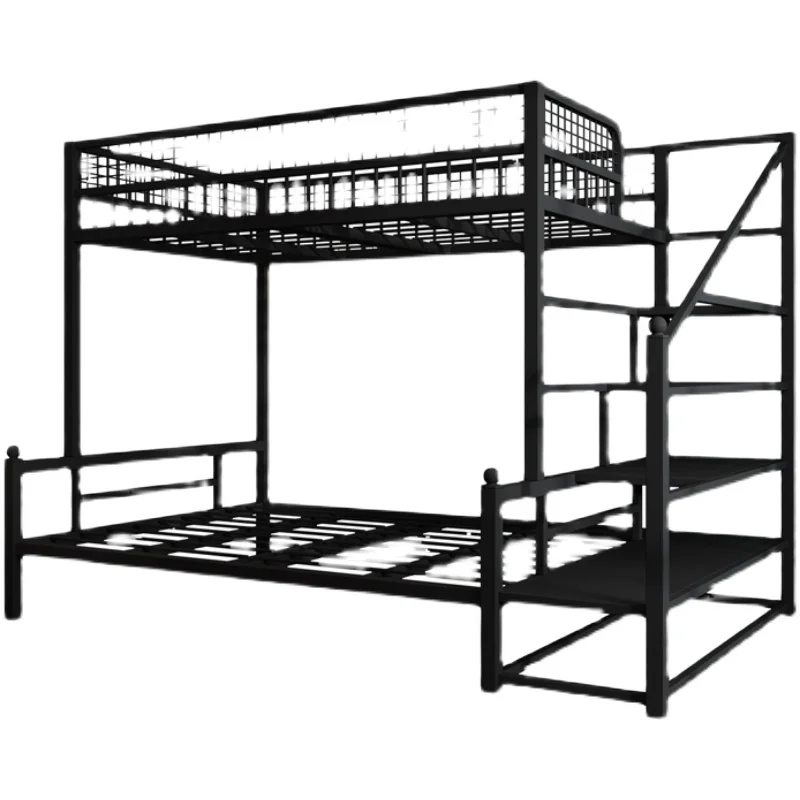 Small bunk bunk modern simple high and low mother bed bunk iron bed bunk and bunk bed