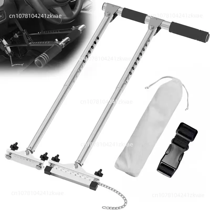 

Car hand control device for disabled drivers Portable disabled driver hand control assistance